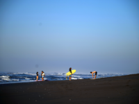 El Paredon Surf Beach, Pacific Coast, Guatemala